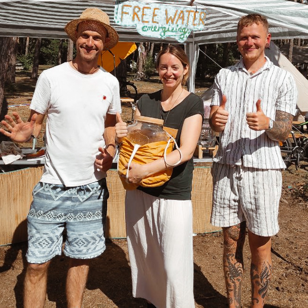 Lebensenergie zum Trinken mit Hauke und Tom